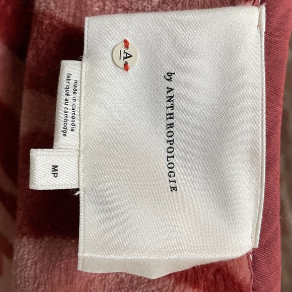 ANTHROPOLOGIE| reversible coat | m - Picture 16 of 16